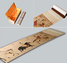 鲁甸馆藏书画复制博物馆书画复制服务